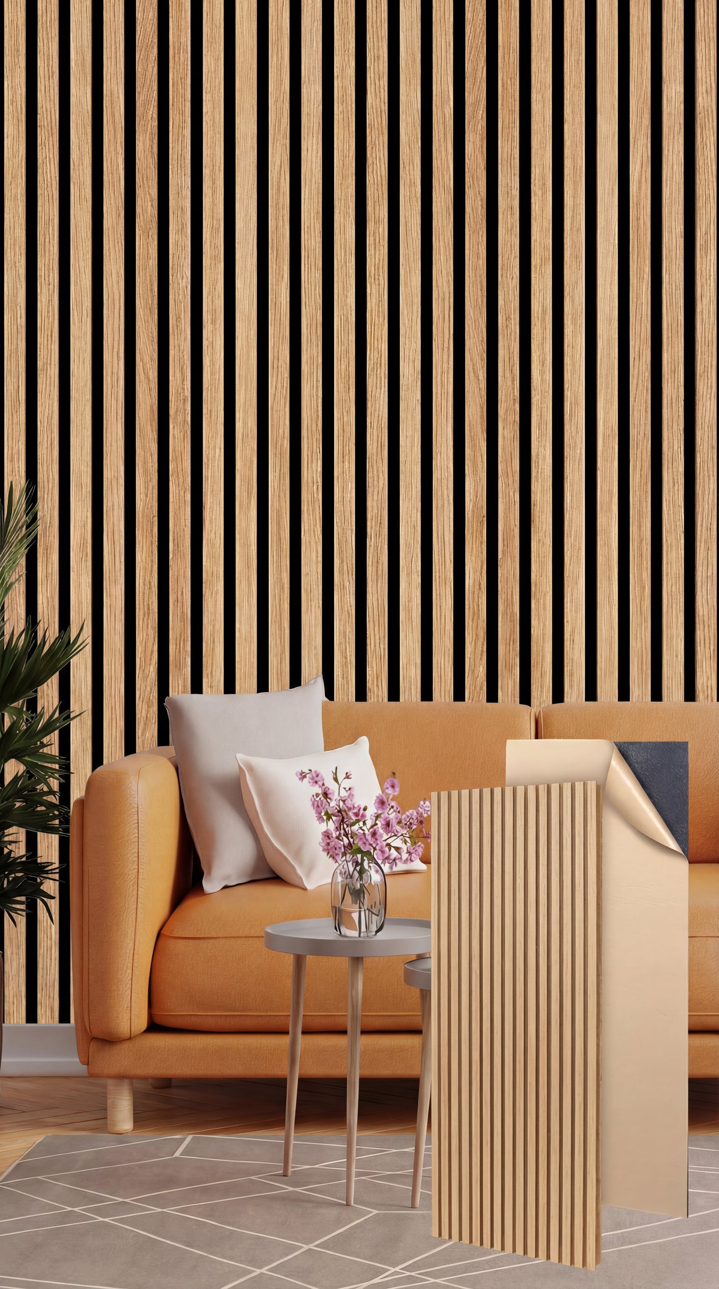 Echo-Akustikpaneel  Eichenfarbe